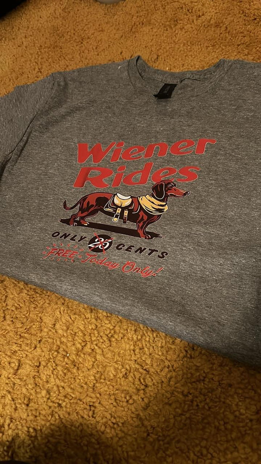 Weiner Rides Tee