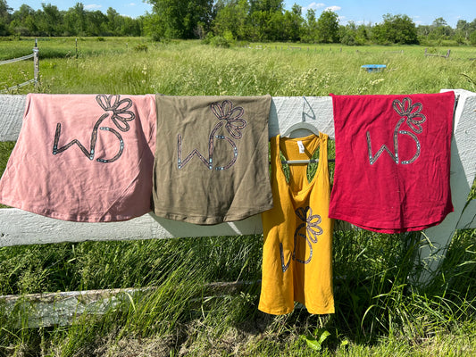 Wranglin’ Daisies Racerback Tank Tops