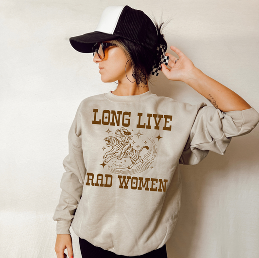 Long Live Rad Women Crew