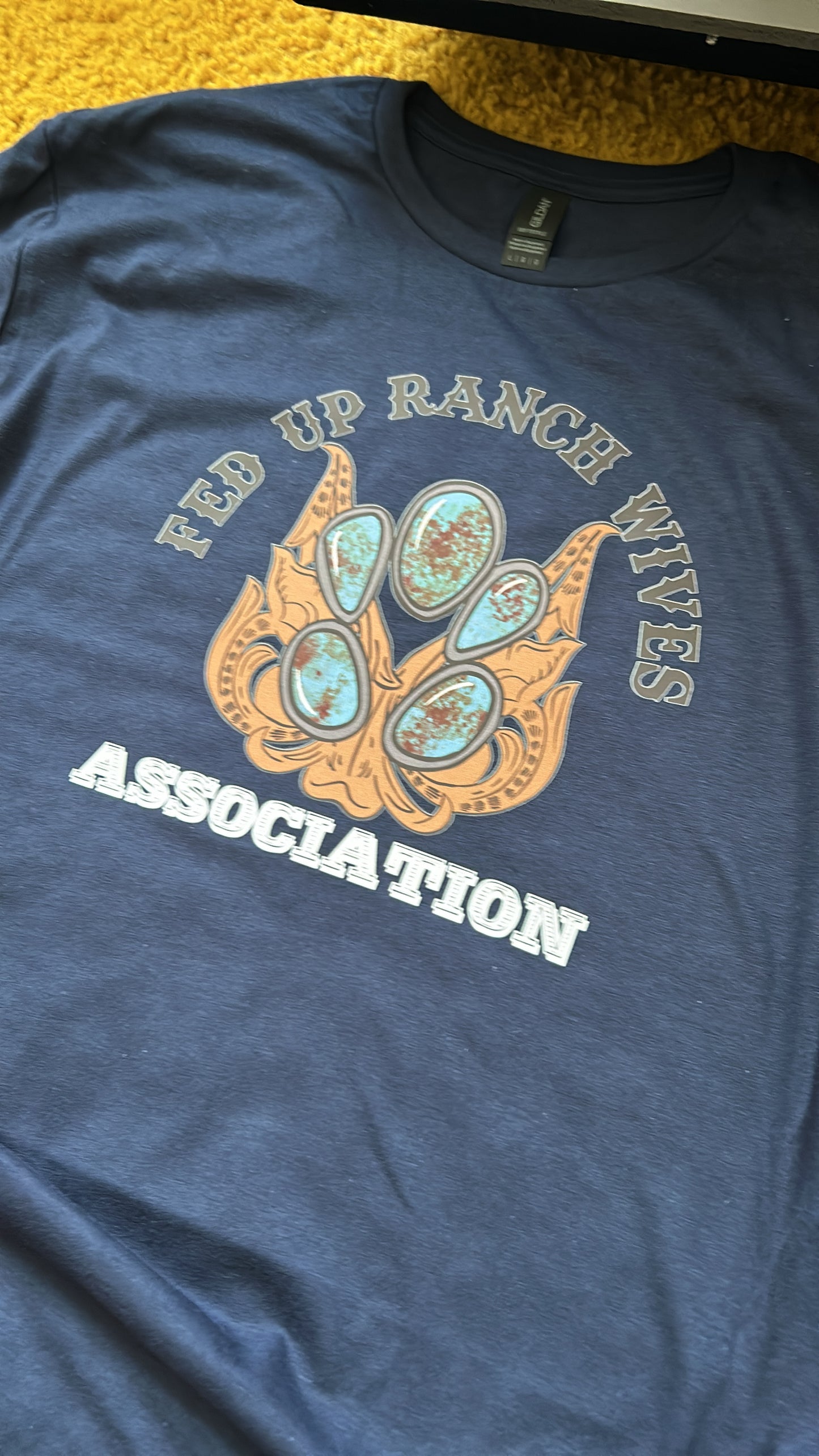 Fed Up Ranch Wife Association Tee