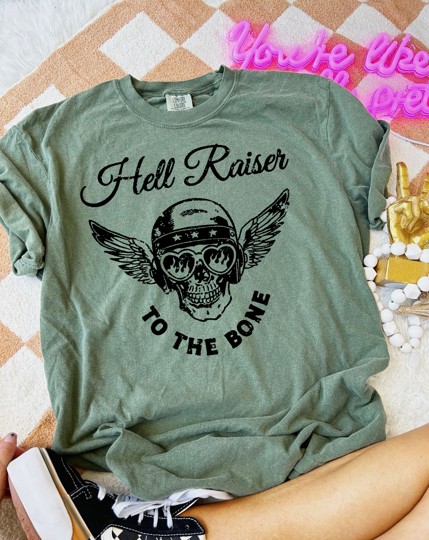 Hell Rasier to the Bone  tee