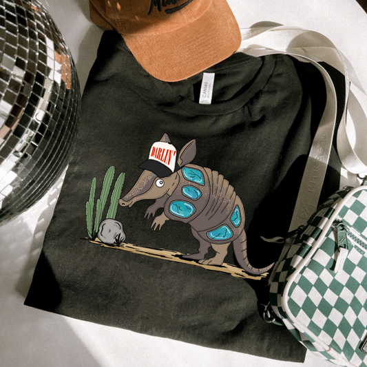 Western Armadillo tee/crew