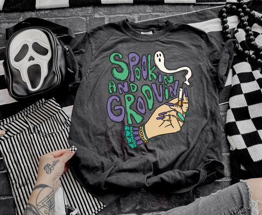 Spookin & Groovin Tee