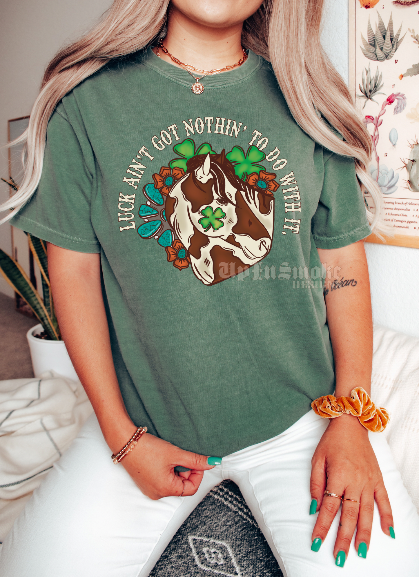 Luck ain’t got nothing to do with it Tee/Crew