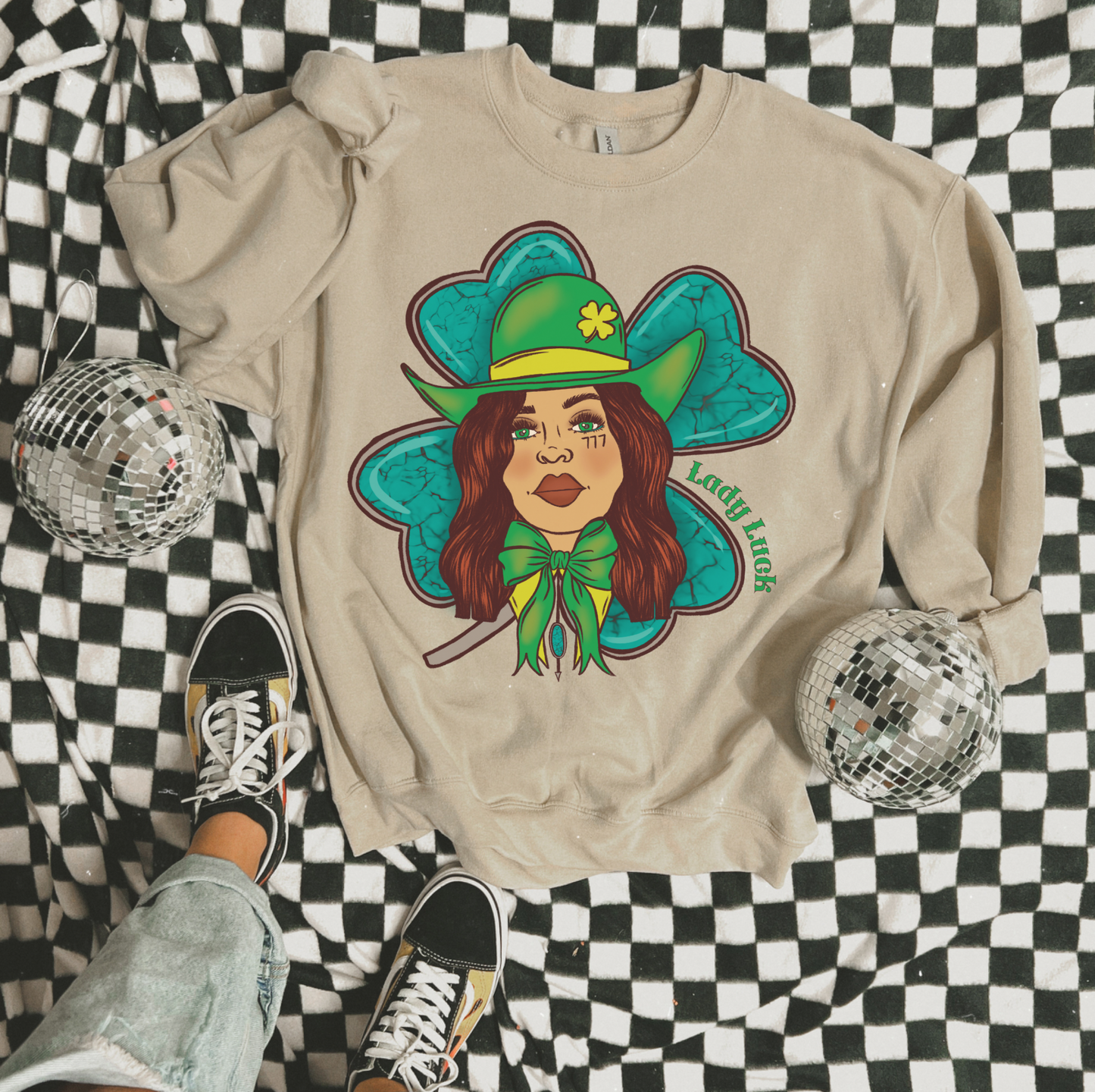 Lucky Lady Tee/Crew