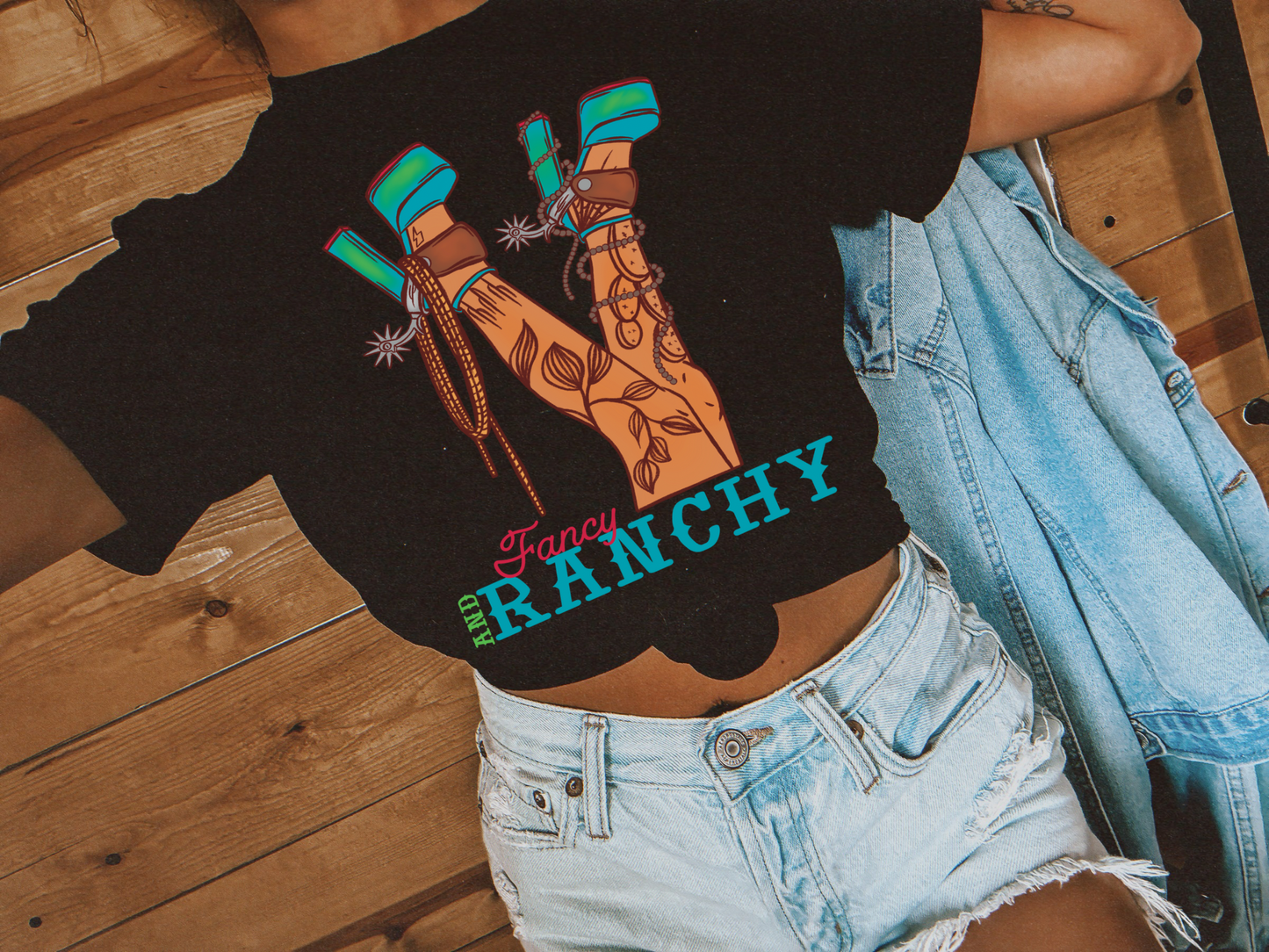 Fancy and Ranchy Tee