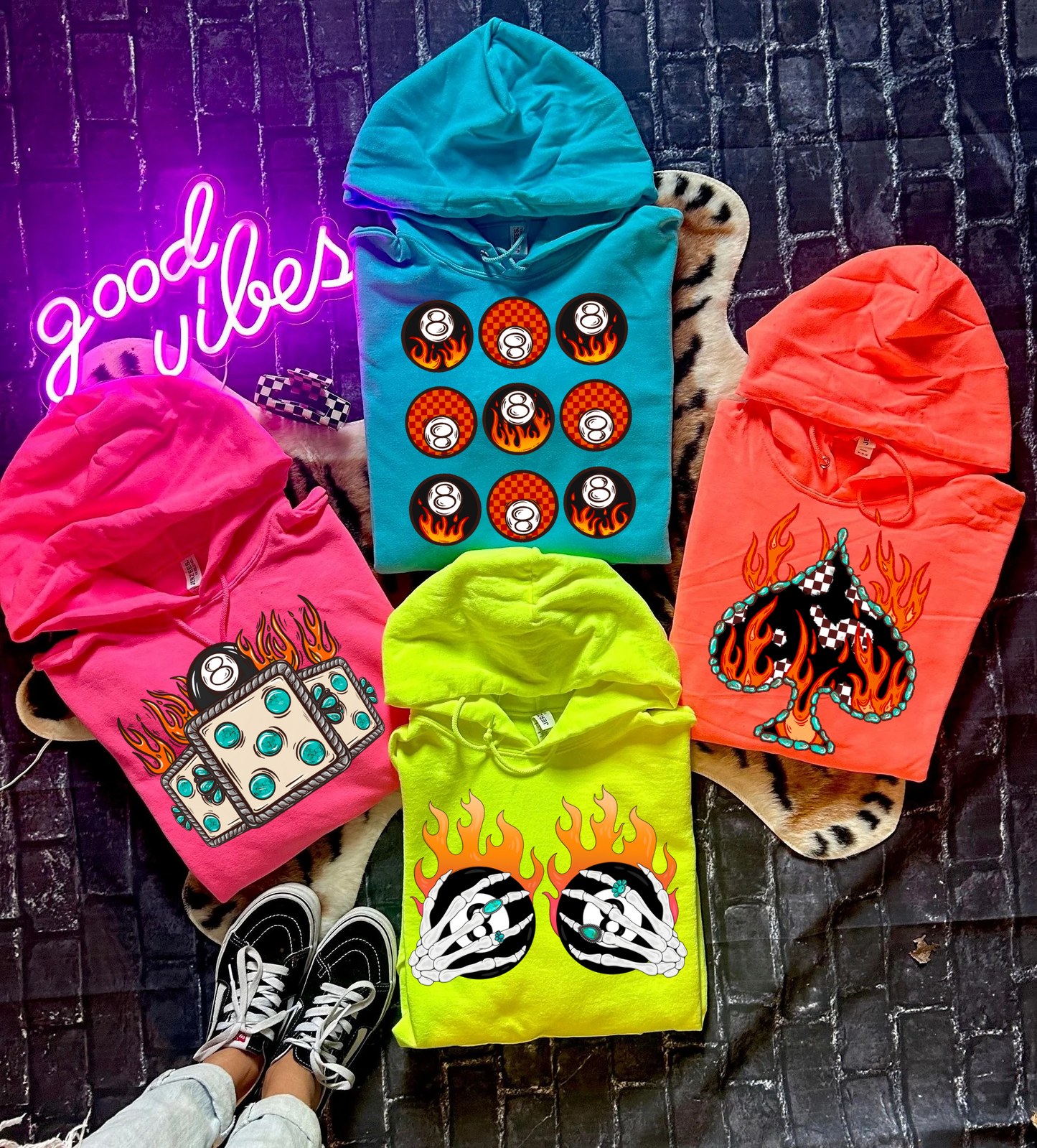 Neon Hoodies