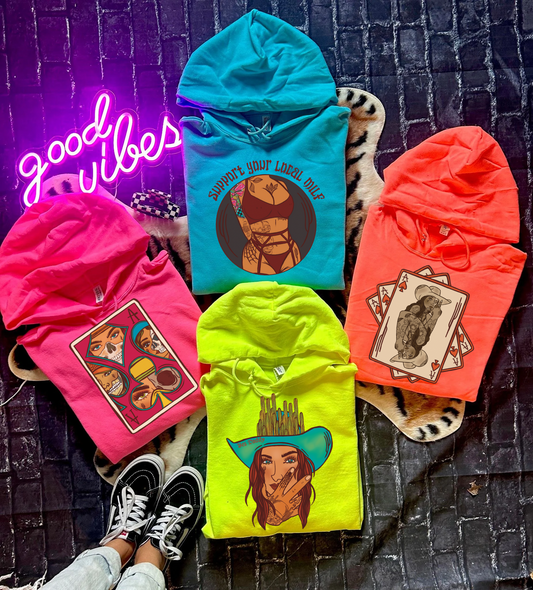 Neon Hoodies