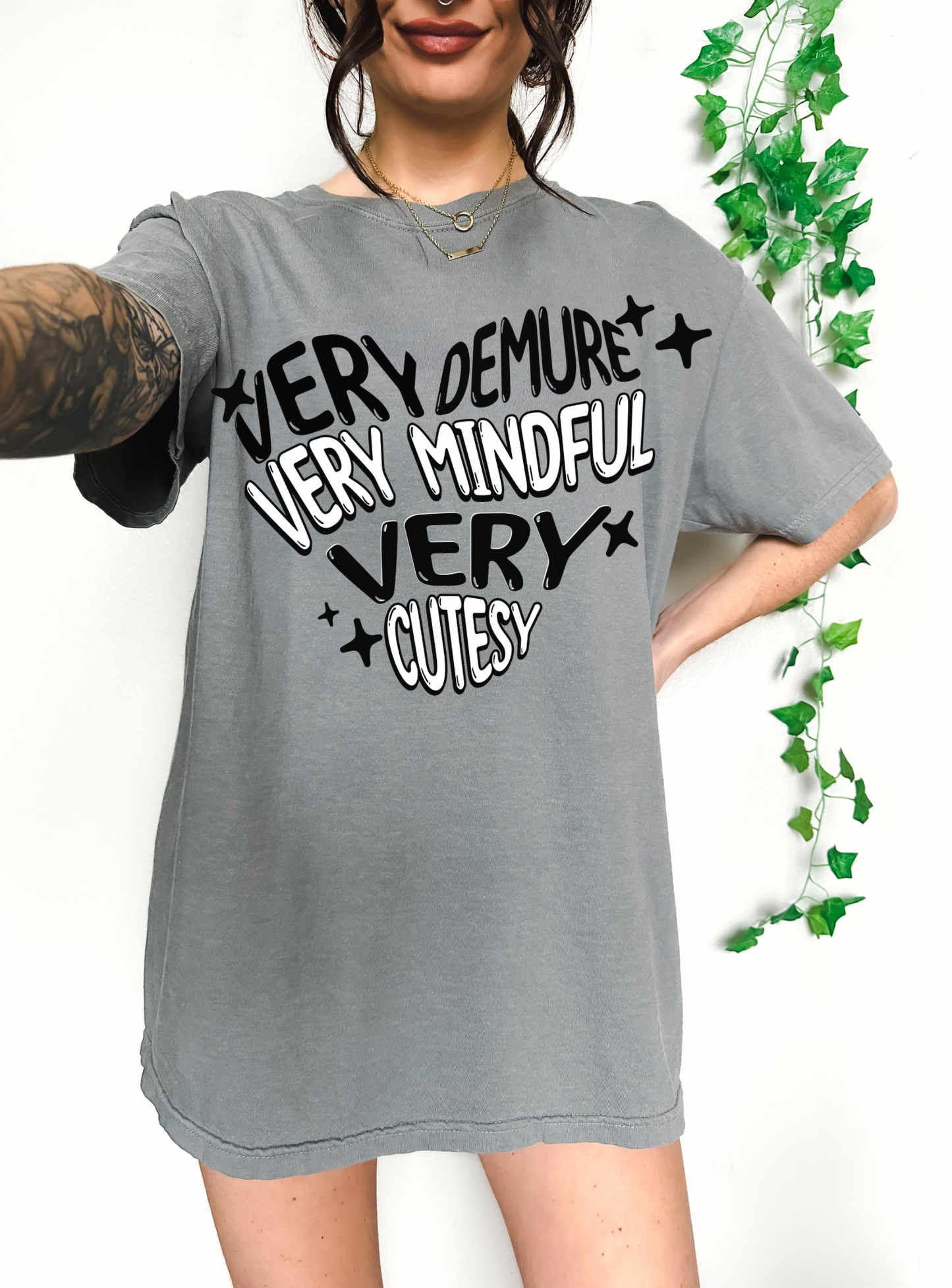 Very Demure Very Mindful Tee