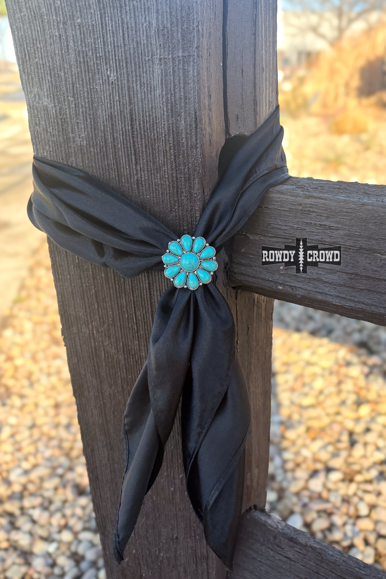 DS Concho Spice Scarf Slide/ Ring