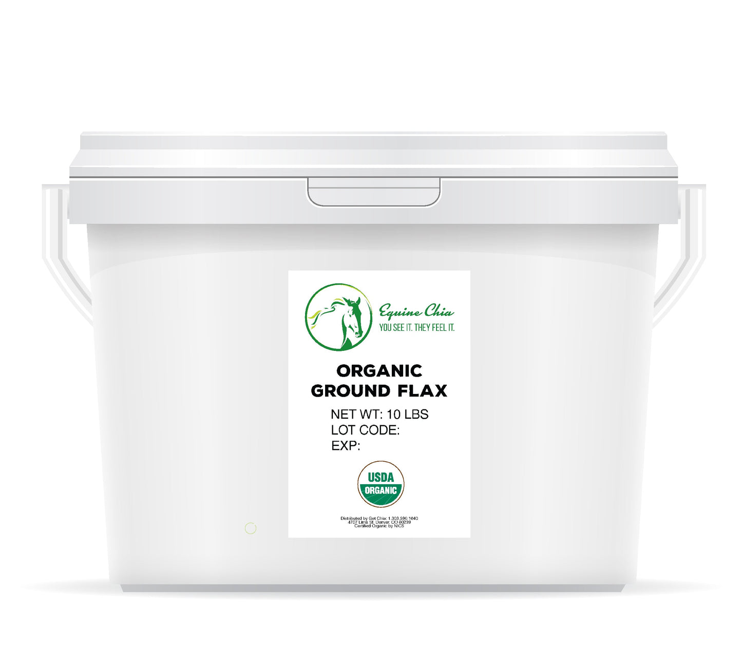 Organic Equine Ground Flax