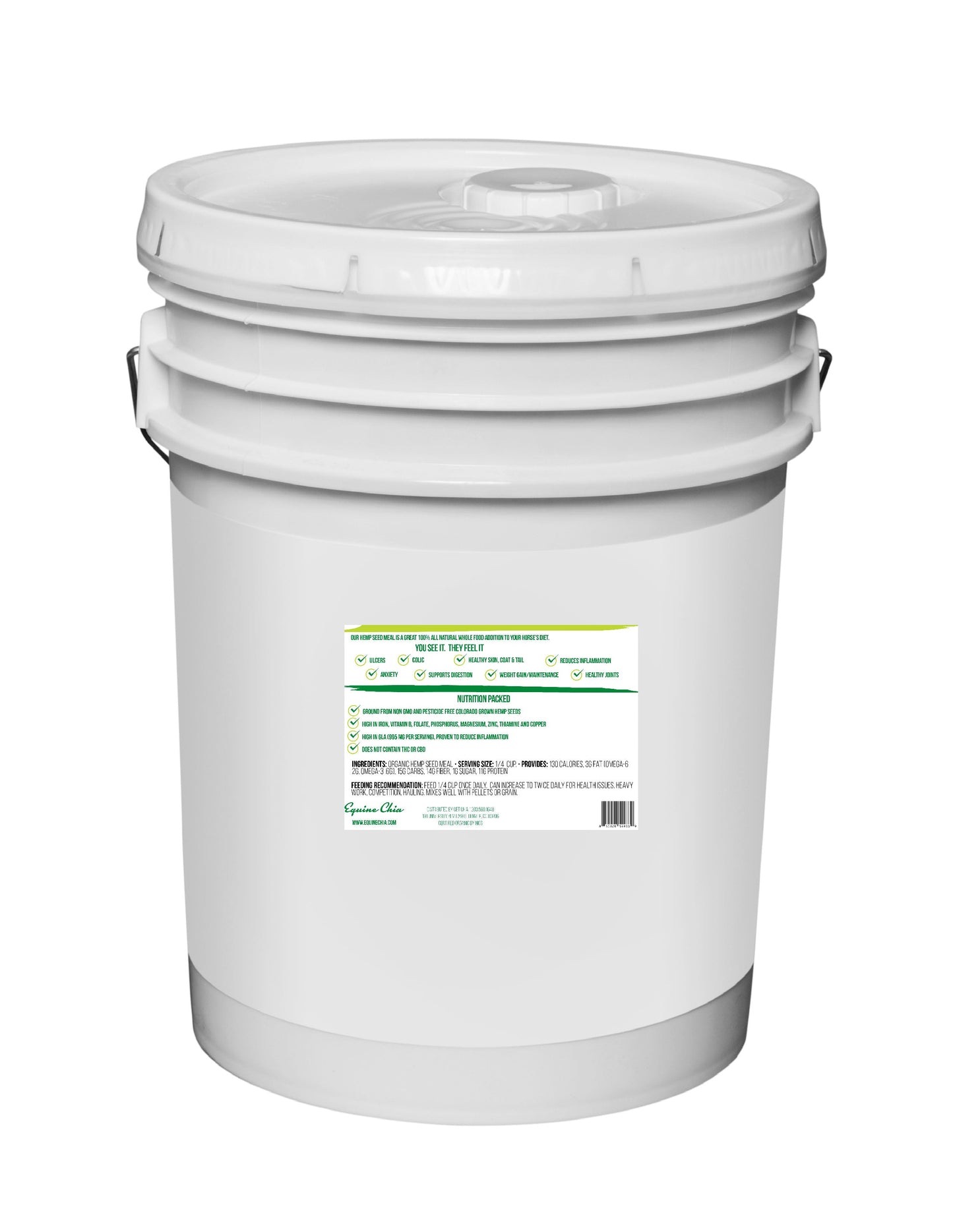 Organic Equine Hemp Meal 33% Protein