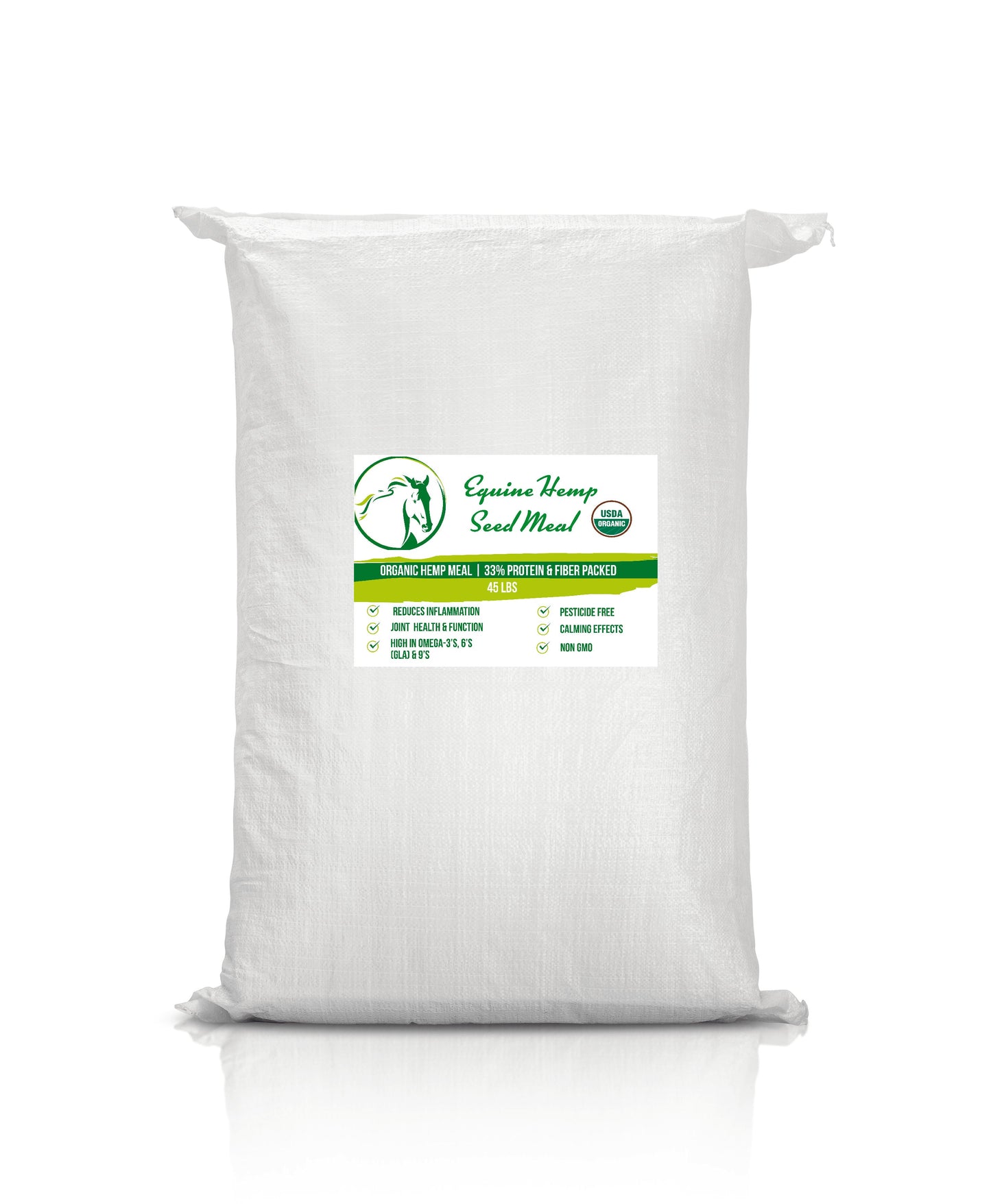 Organic Equine Hemp Meal 33% Protein