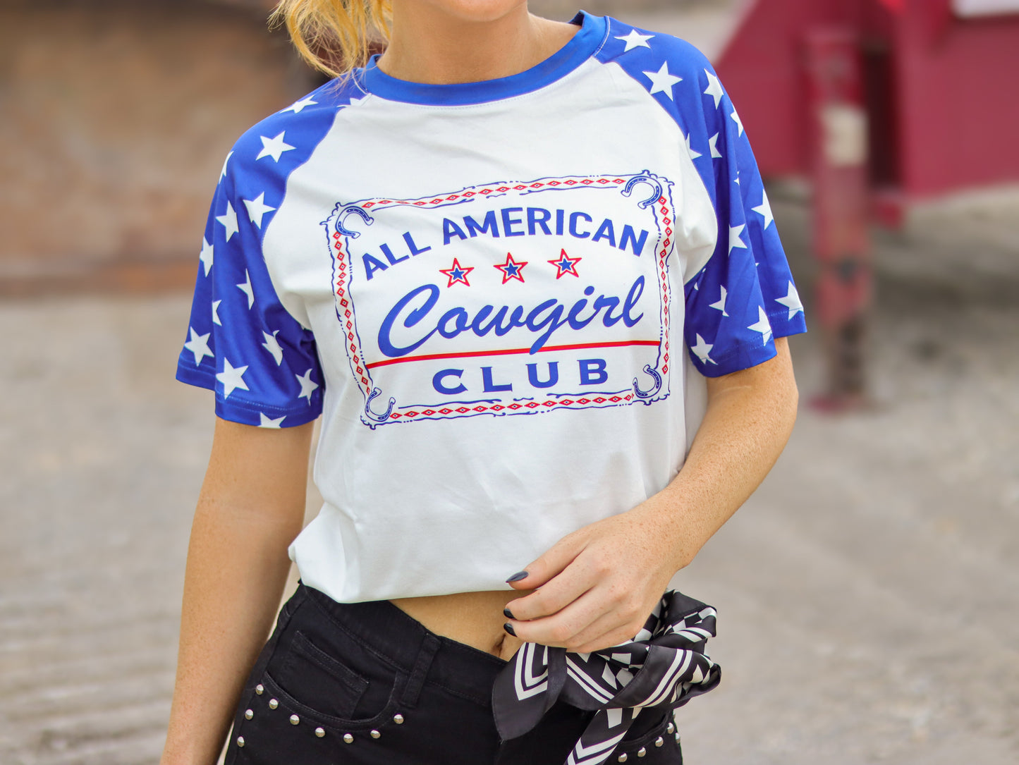 DS All American Cowgirl Tee