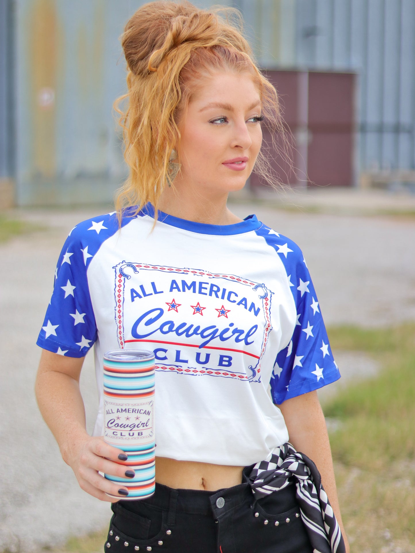 DS All American Cowgirl Tee