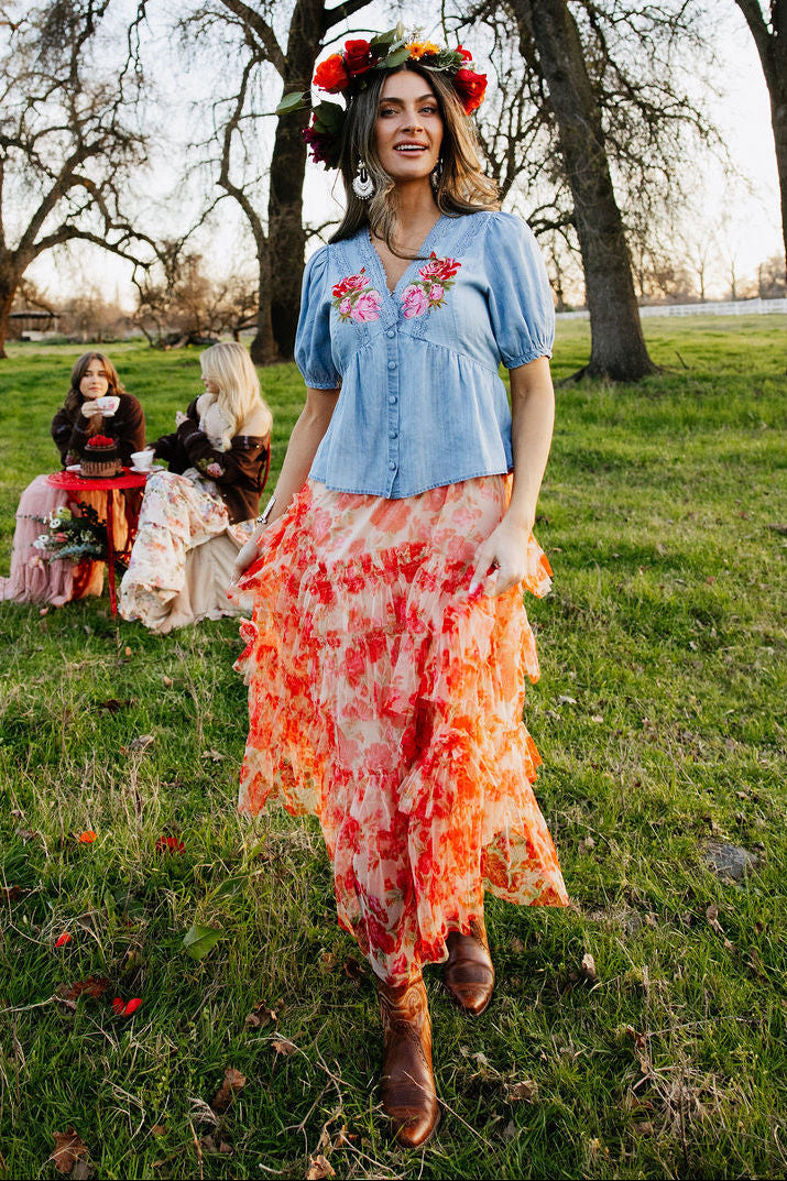 Blush Rose Blouse