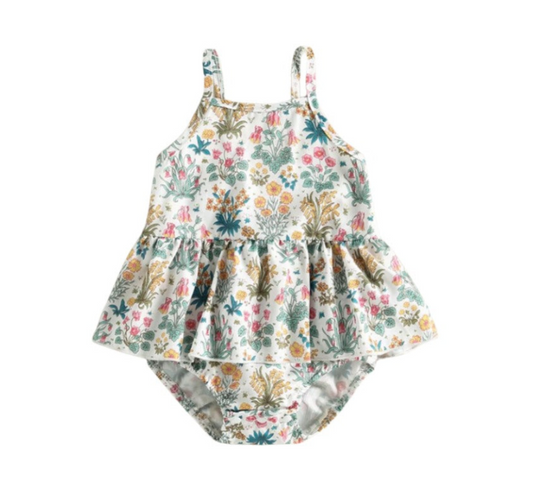 Botanical Skirted Romper RTS