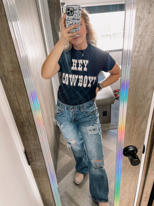 Bella Canvas Hey Cowboy Shirt