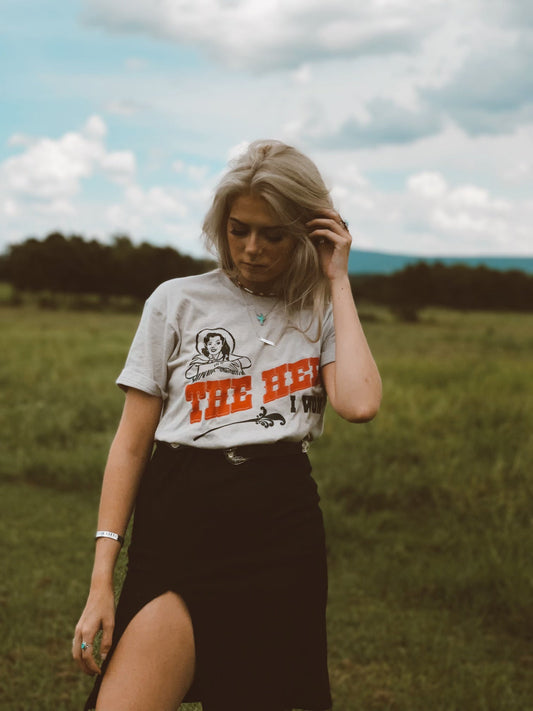 Next Level The Hell I Wont Graphic Tee