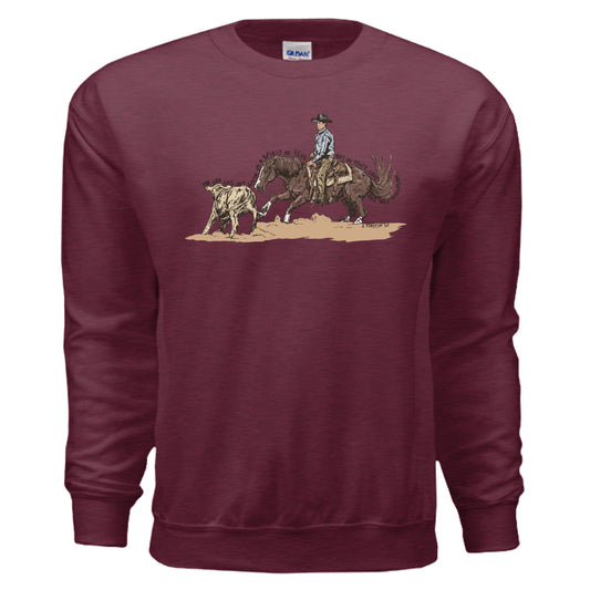 Heather Sport Dark Maroon - FRONT