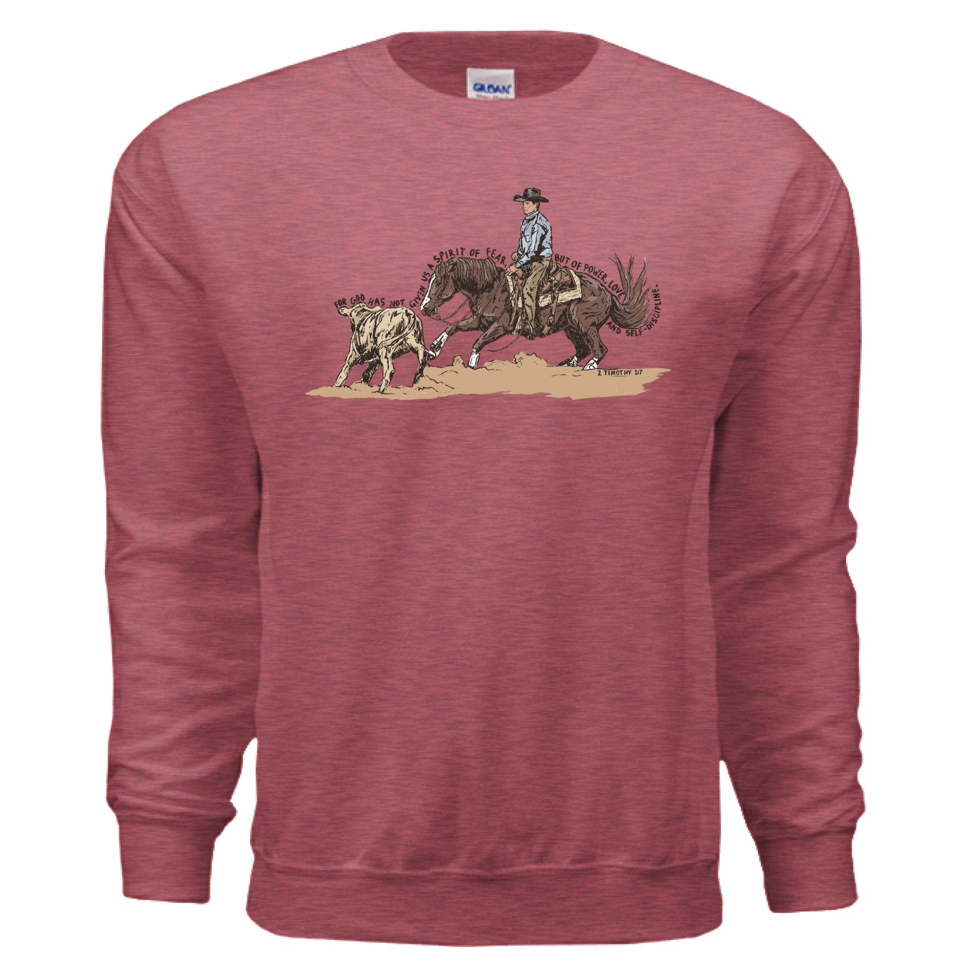 Heather Sport Scarlet Red - FRONT