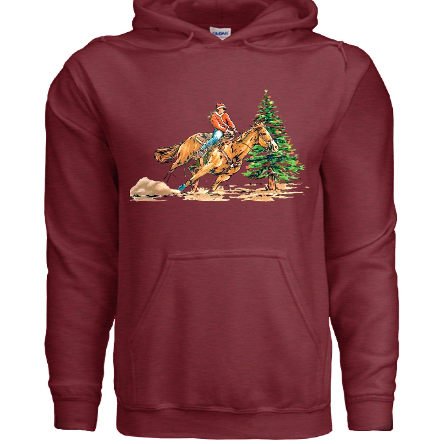 ANTIQUE CHERRY RED - FRONT