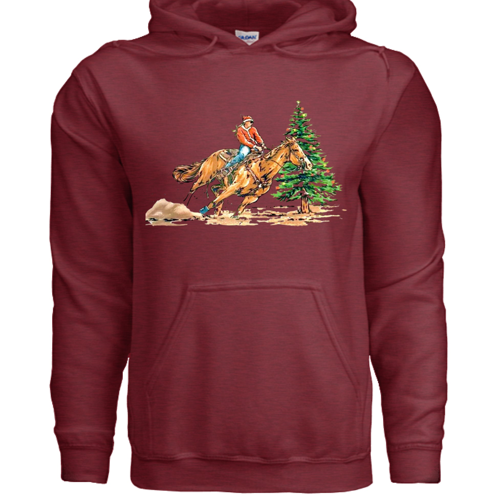 ANTIQUE CHERRY RED - FRONT