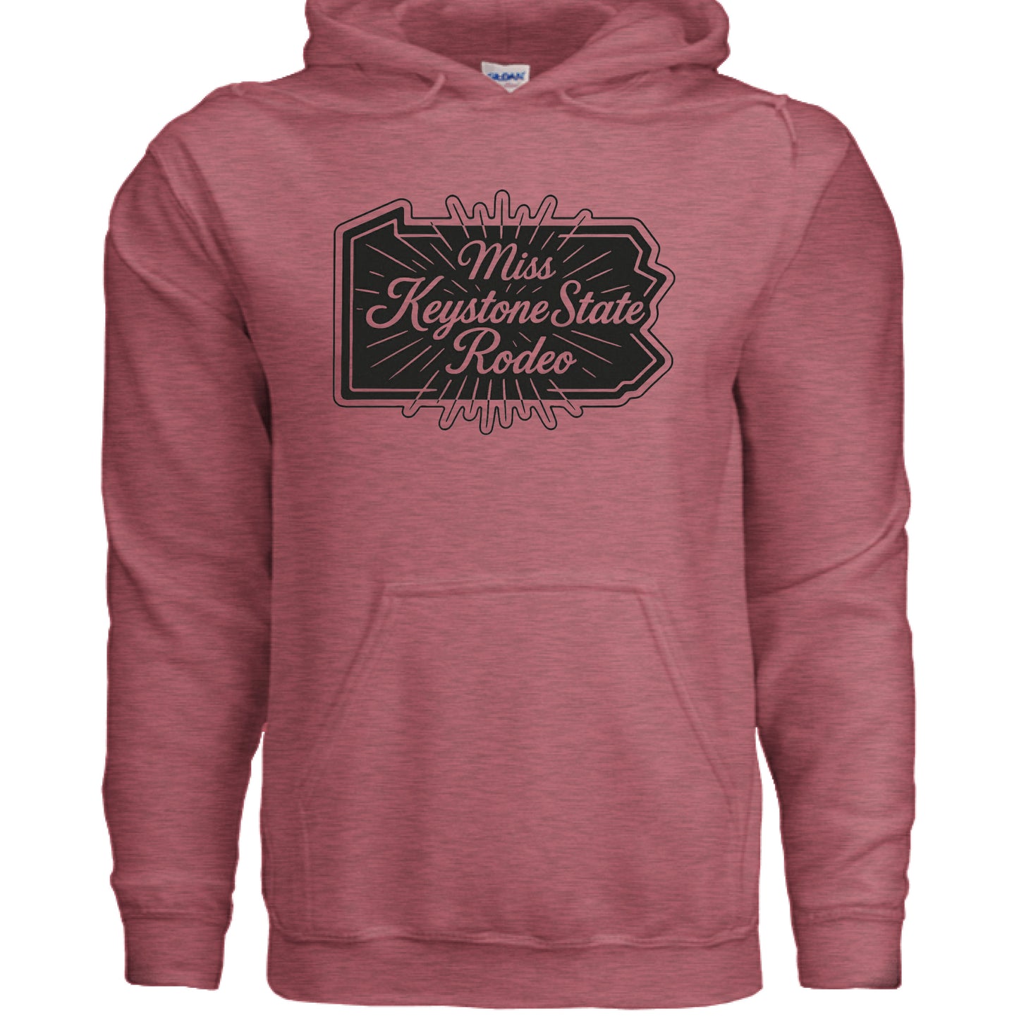 Heather Sport Scarlet Red - FRONT