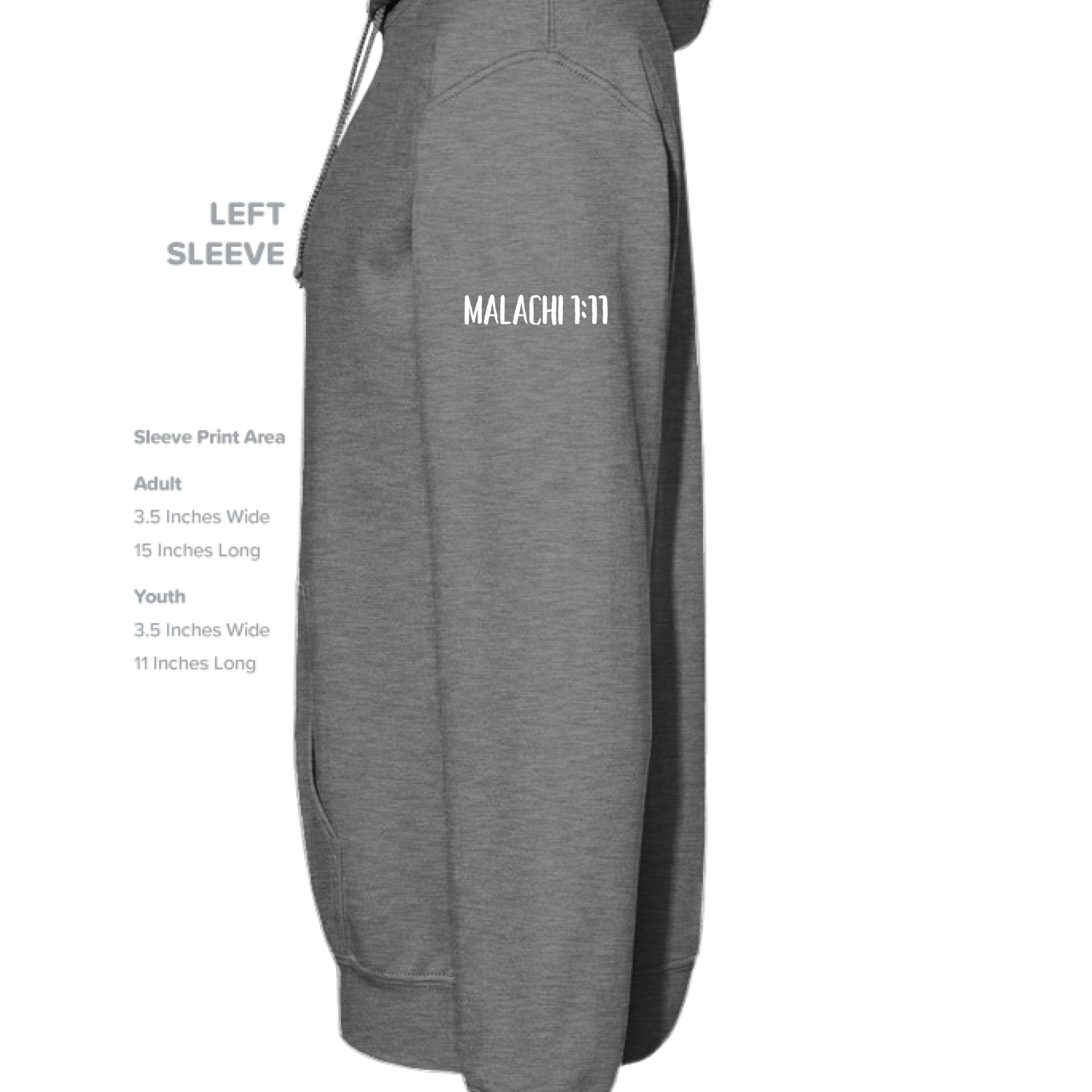 GRAPHITE HEATHER - SLEEVE_LEFT