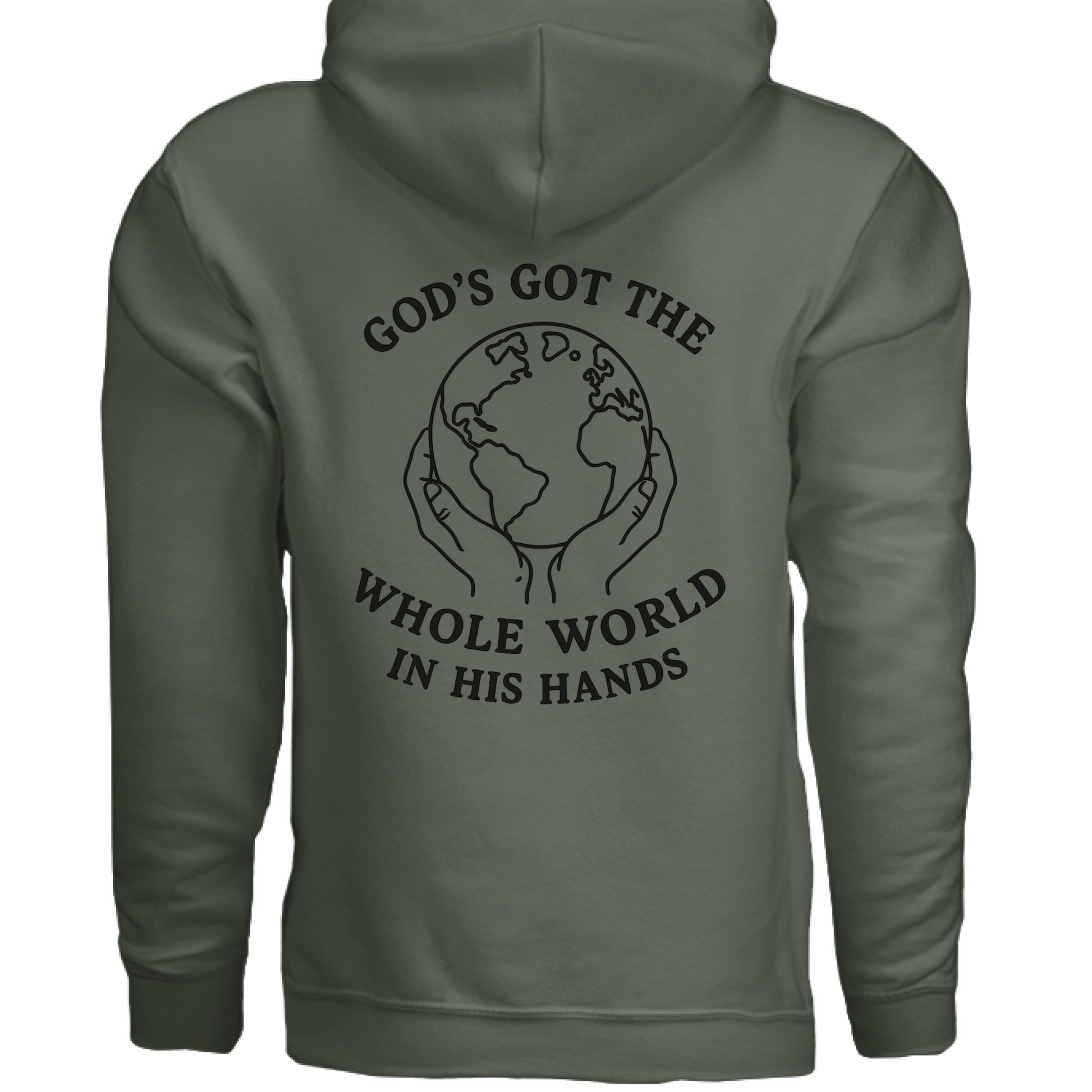 MILITARY GREEN - BACK