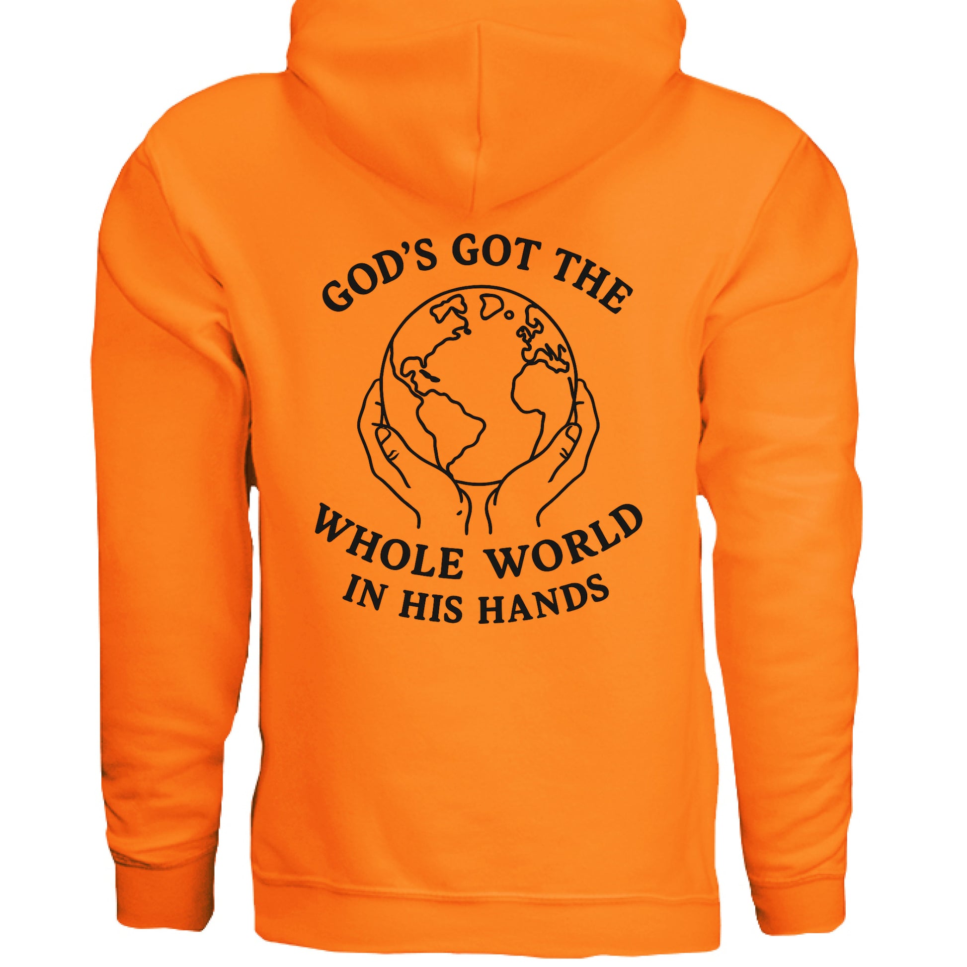 SAFETY ORANGE - BACK