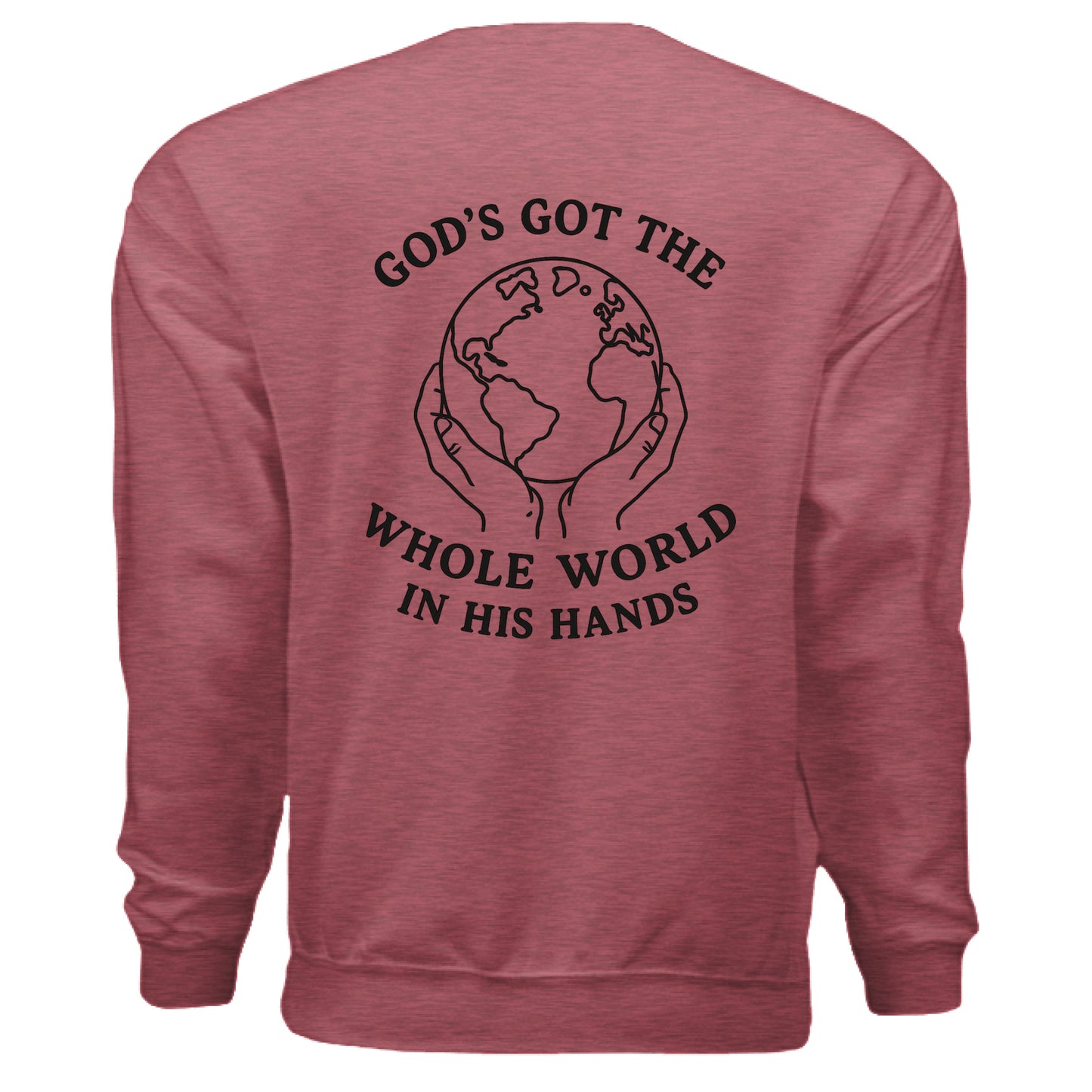 Heather Sport Scarlet Red - BACK