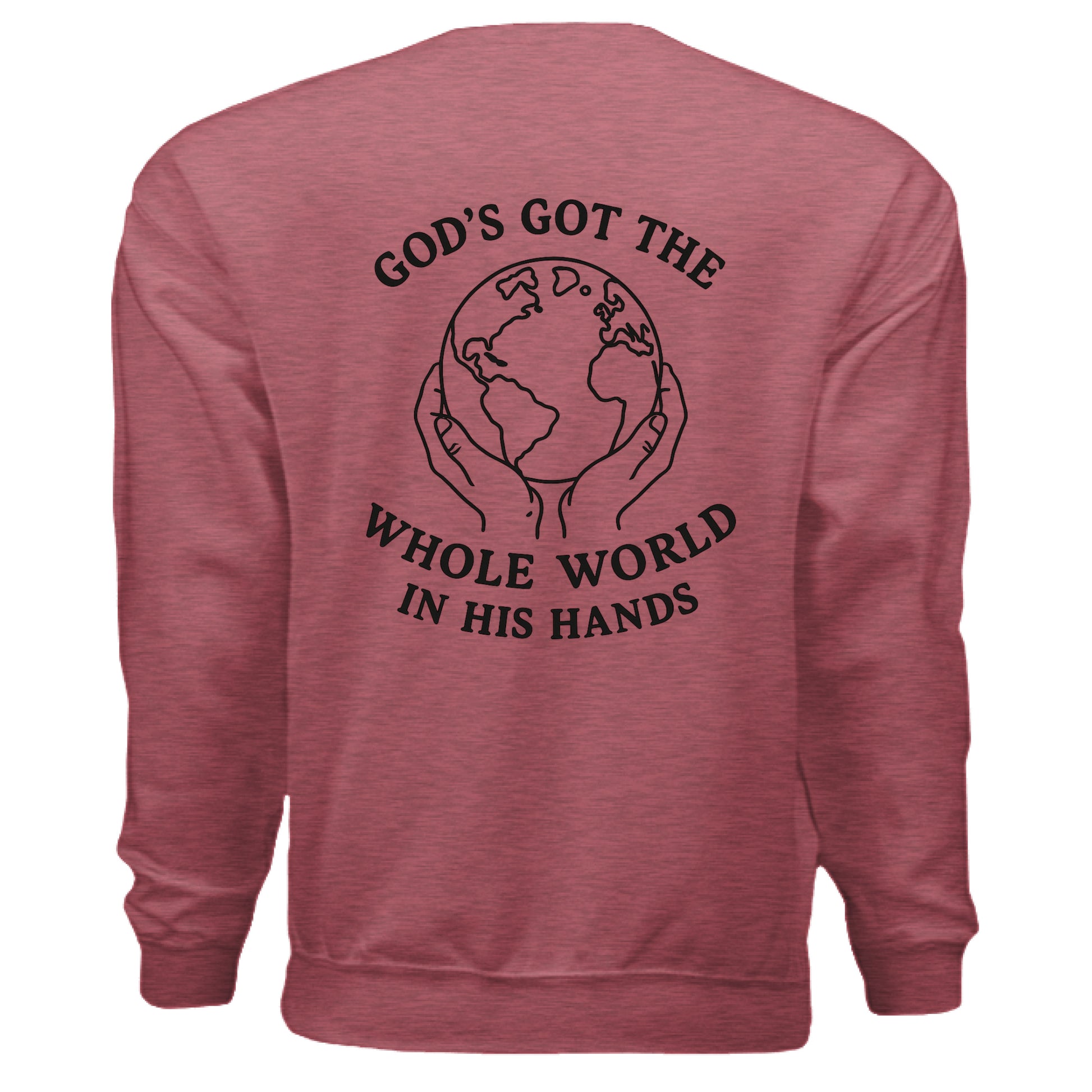 Heather Sport Scarlet Red - BACK