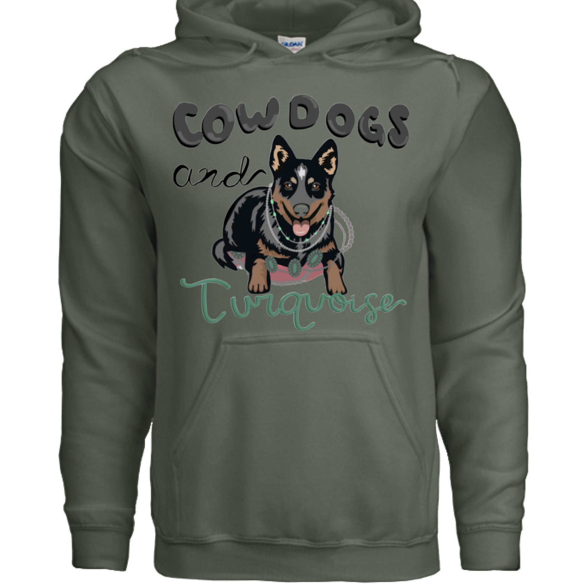 MILITARY GREEN - FRONT