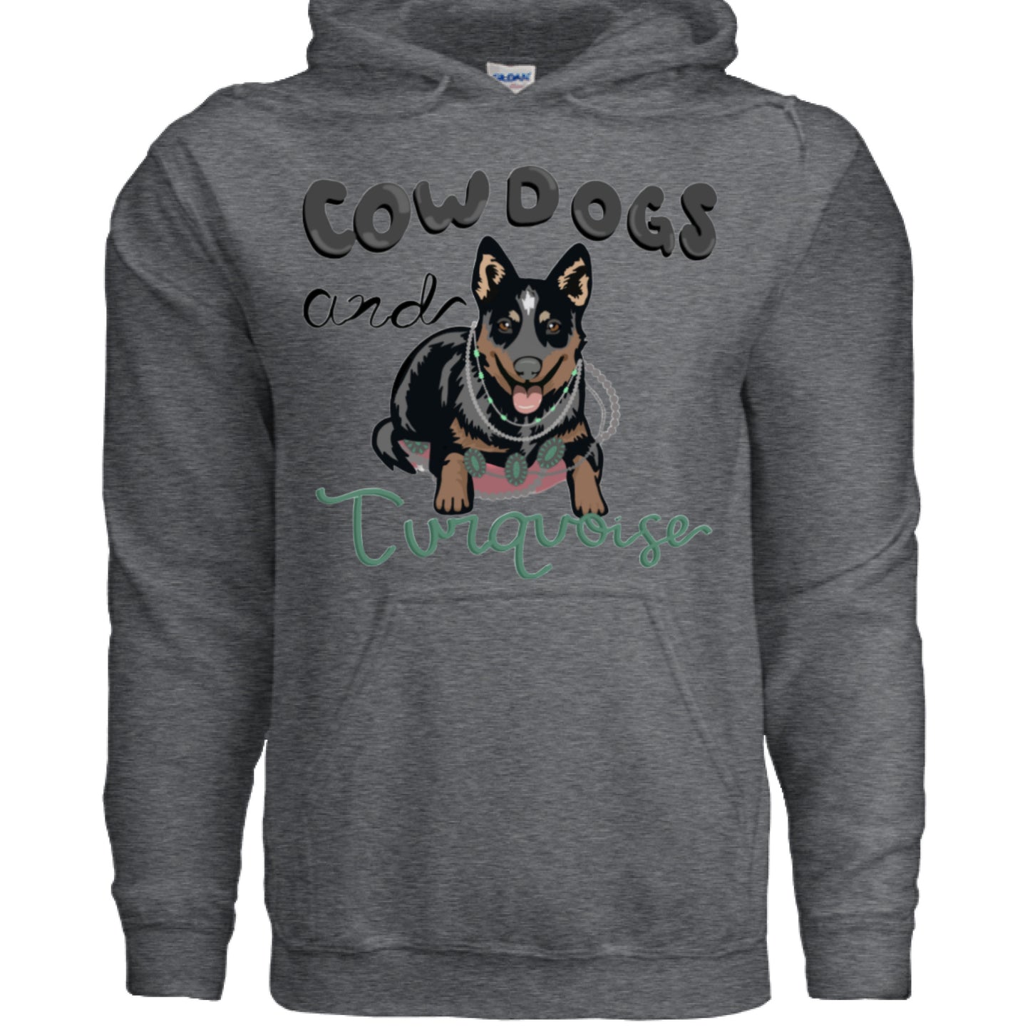 DARK HEATHER - FRONT