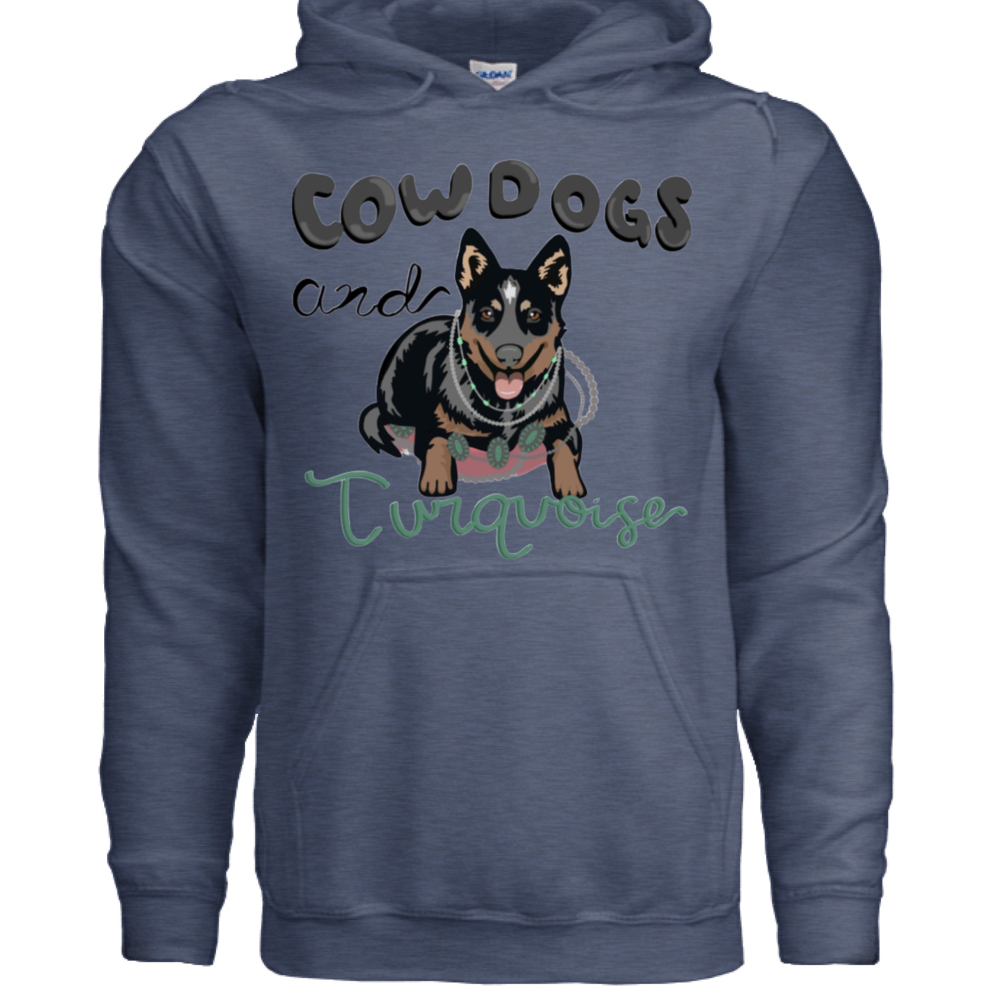 Heather Sport Dark Navy - FRONT