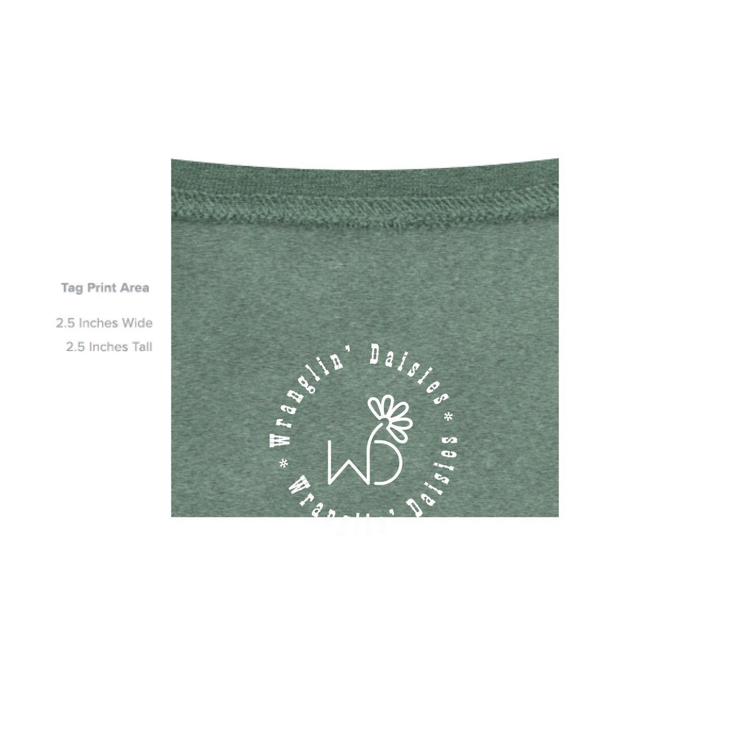 Heather Sport Dark Green - INSIDE_TAG_LINE