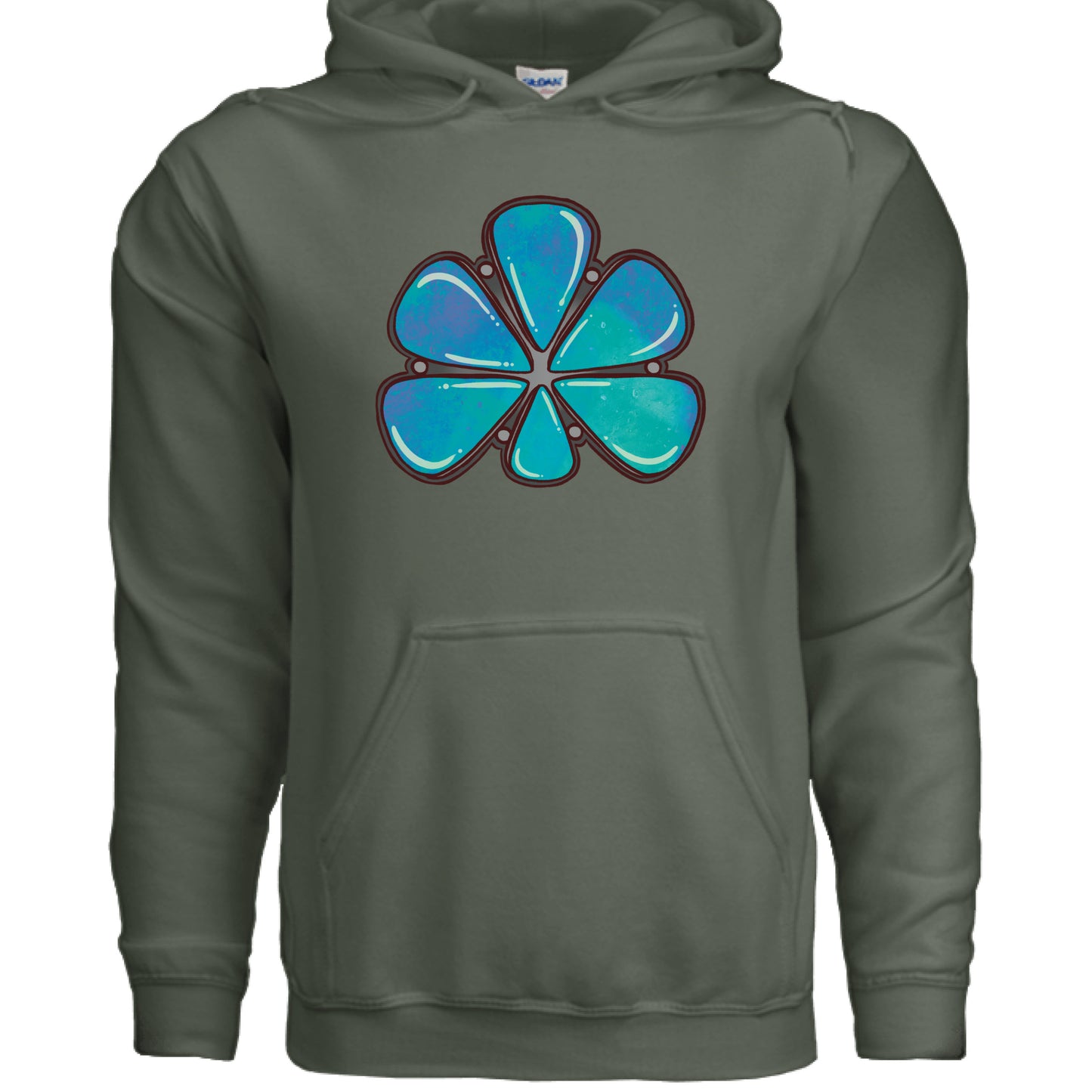 MILITARY GREEN - FRONT