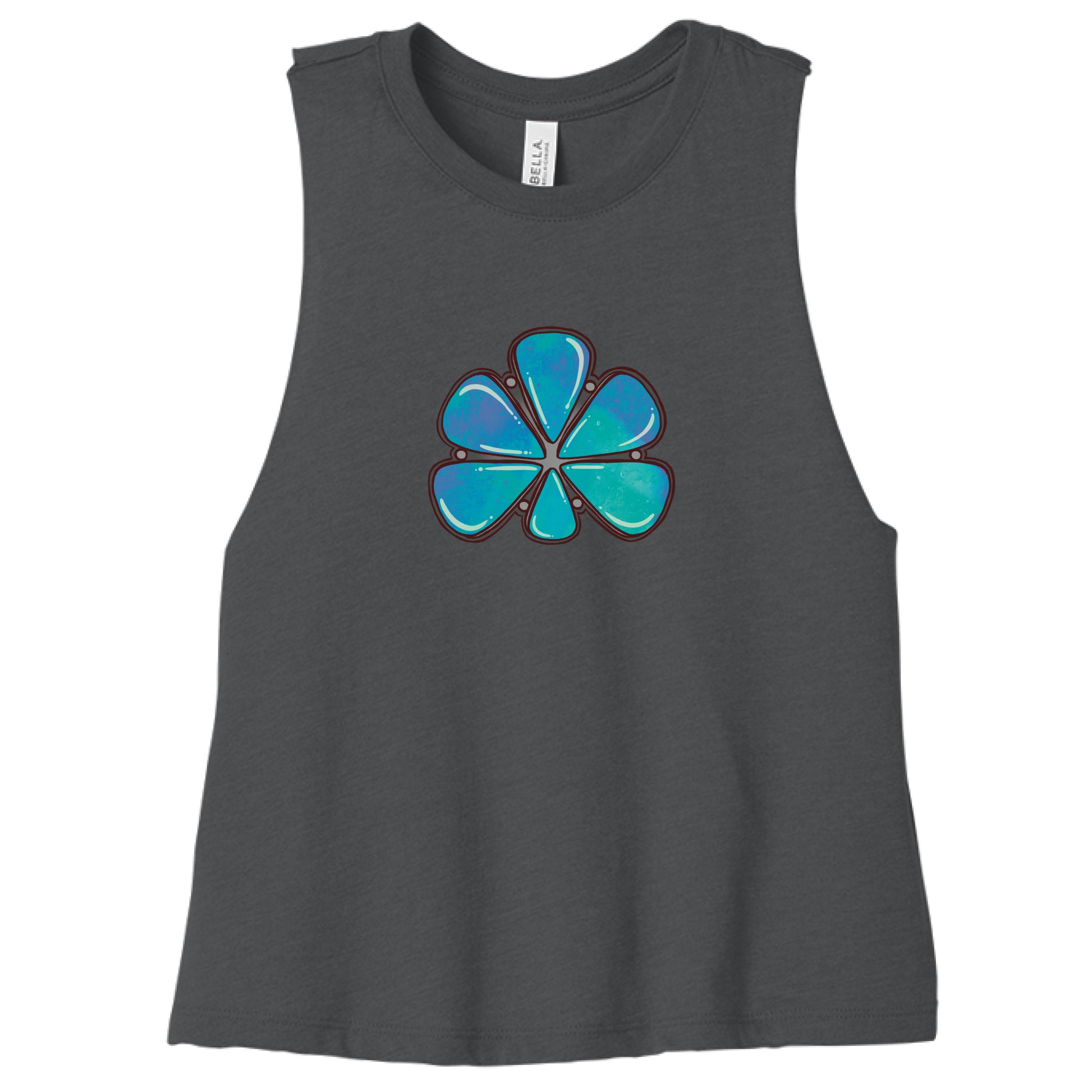 DARK GRY HEATHER - FRONT