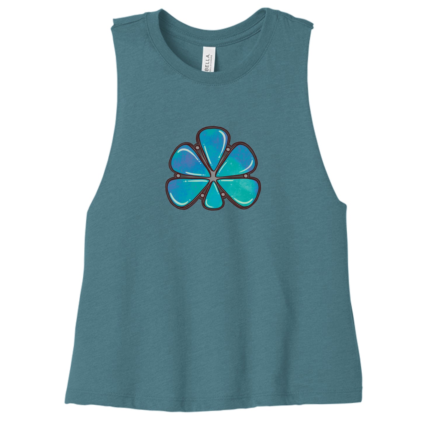 HTHR DEEP TEAL - FRONT