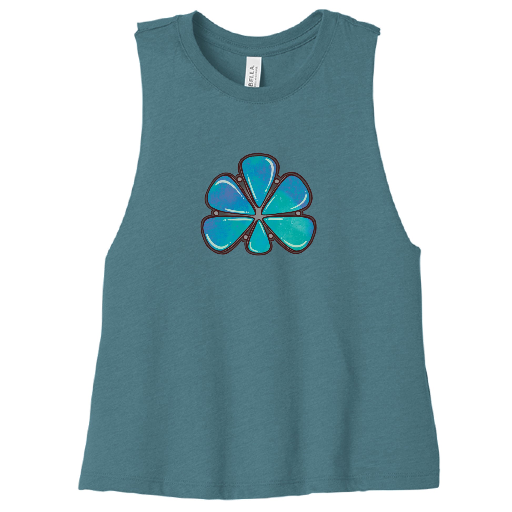 HTHR DEEP TEAL - FRONT