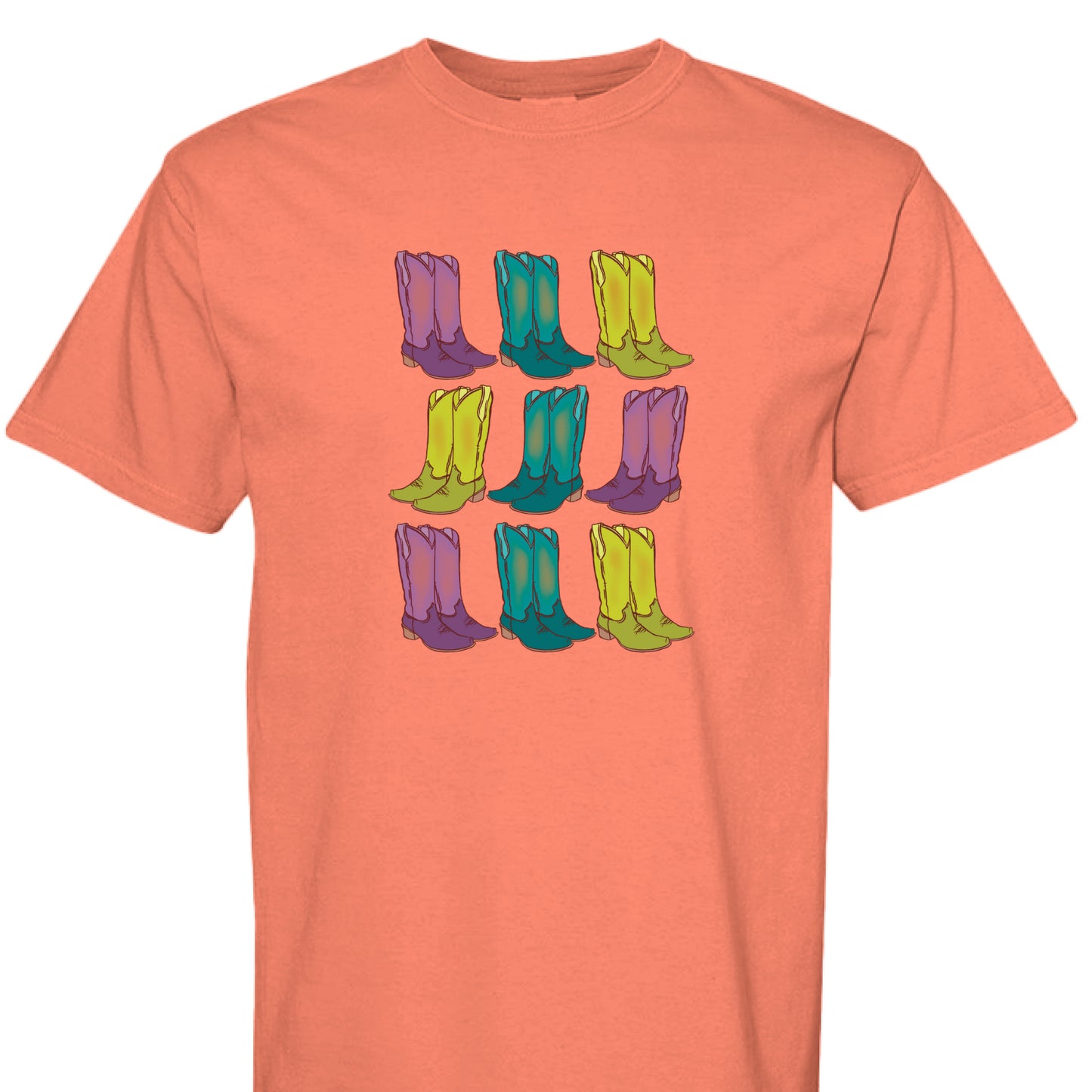 NEON RED ORANGE - FRONT