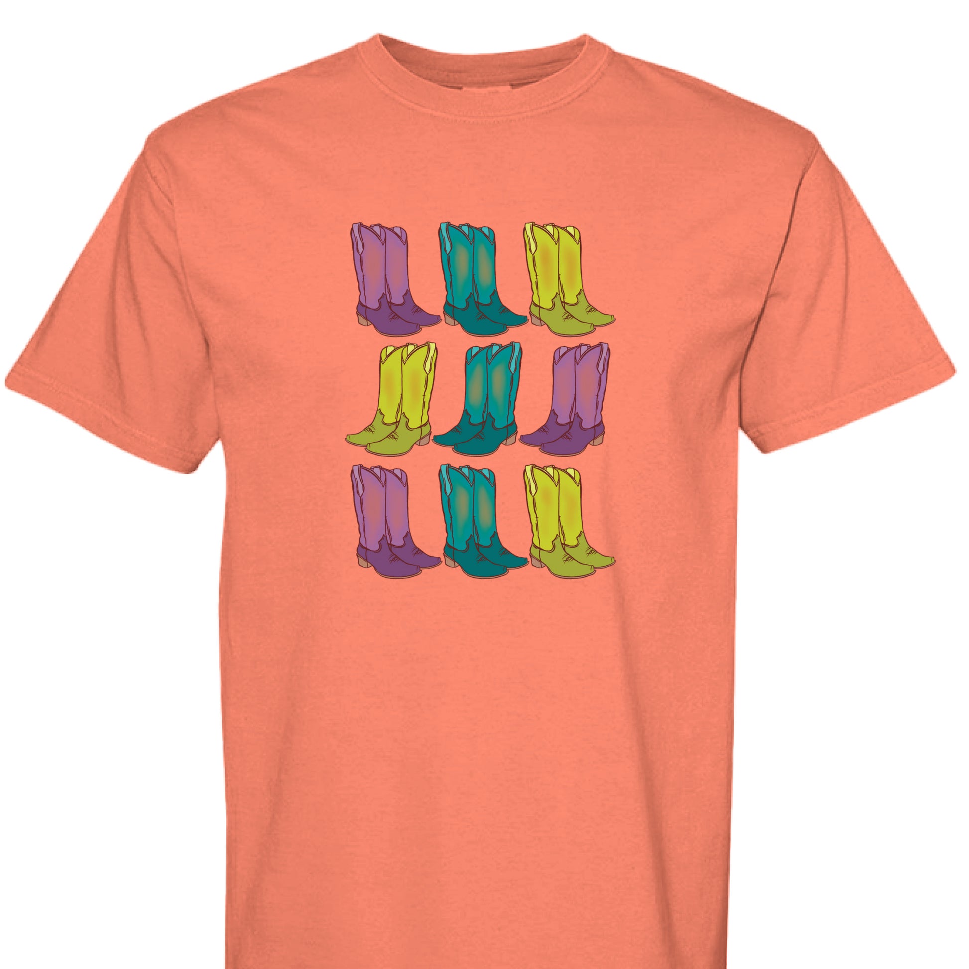 NEON RED ORANGE - FRONT