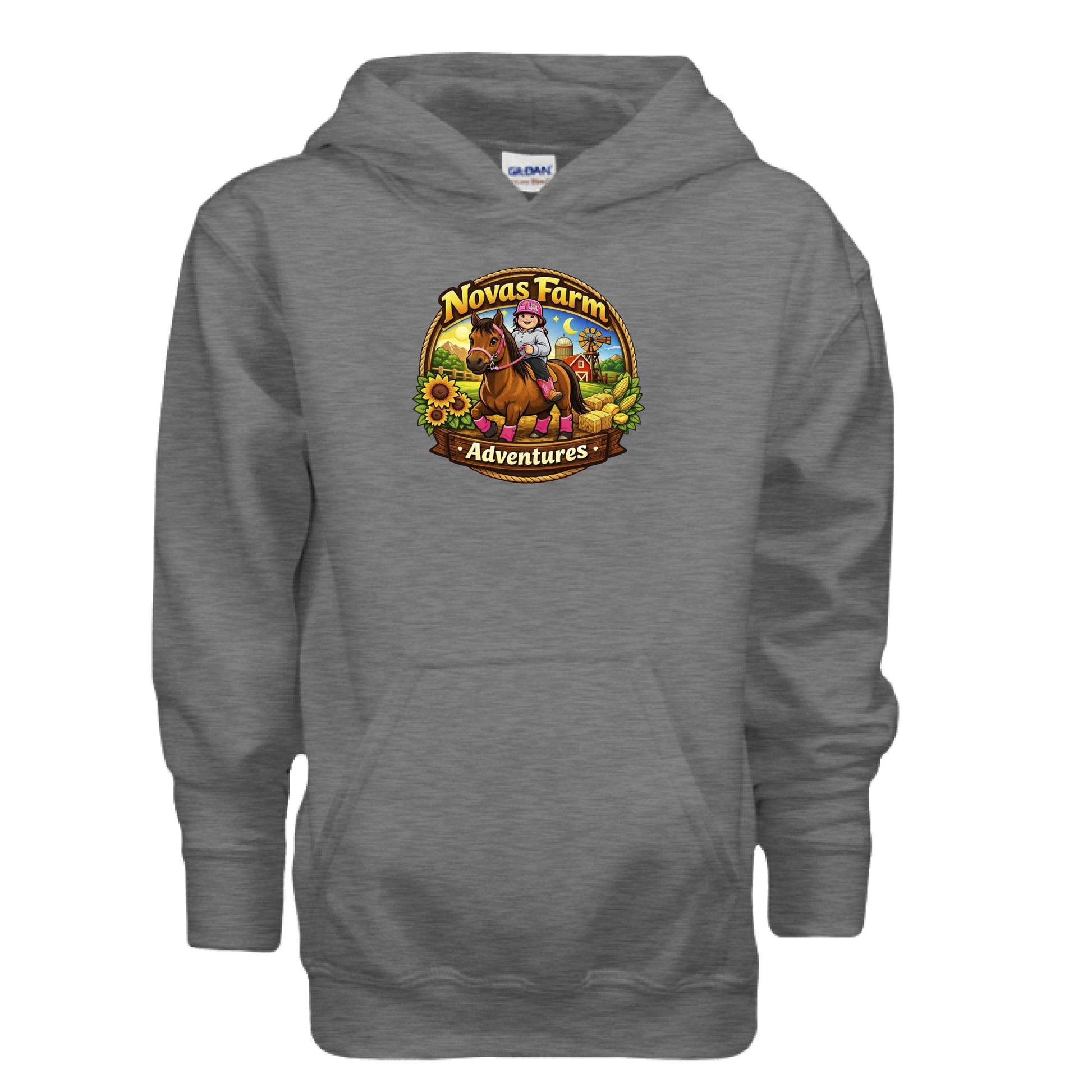 GRAPHITE HEATHER - FRONT